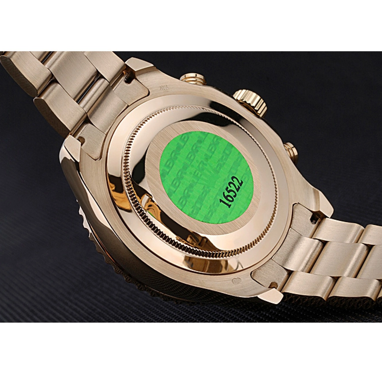 Rolex aaa copy Rolex 622271 Bezel Gold Dial Bracelet White II Blue Yachtmaster 0525